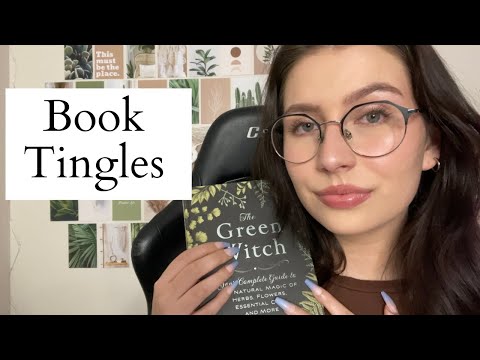 ASMR | Book Scratching, Tapping and Tracing