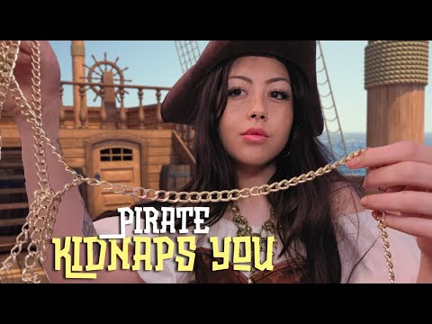 🏴‍☠️ ASMR Pirate Roleplay: Captured for Ultimate Sleep Therapy!  (⚠️ INTENSE Personal Attention!)