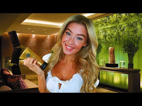 ASMR Spend 1 HOUR With Me In...THE GOLDEN FOREST SPA 💛🍃| Spa Roleplay Relaxation