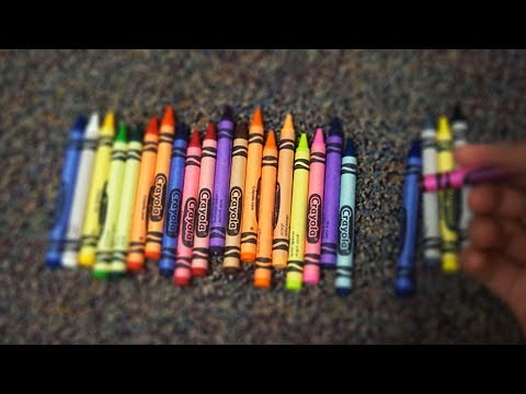 The Most Satisfying Crayon Sounds for ASMR | 600" Tingles #32