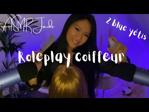 ASMR FR - ROLEPLAY COIFFEUR TA MEILLEURE COIFFEUSE AUX MULTIPLES DECLENCHEURS (BINAURAL)