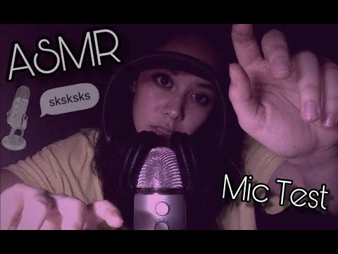 ASMR Testing My Blue Yeti Microphone [Assortment of Triggers]
