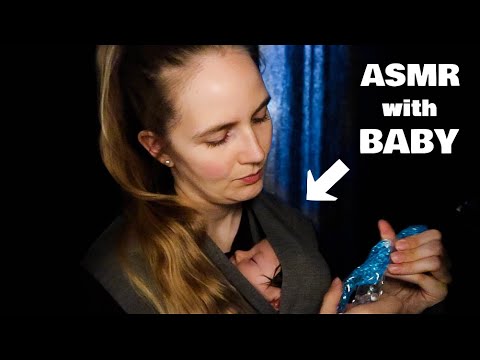 Doing ASMR while My Baby Is Asleep on Me | Soft & Sensitive Sounds