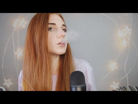 ASMR | Super chill clicky whisper ramble with cloudy tingles 🌬️