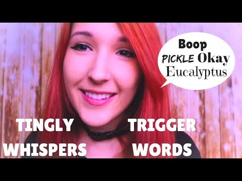 ASMR - TINGLY WHISPERS ~ Fan Favorite Trigger Words | Whispering, Repeated Word ~