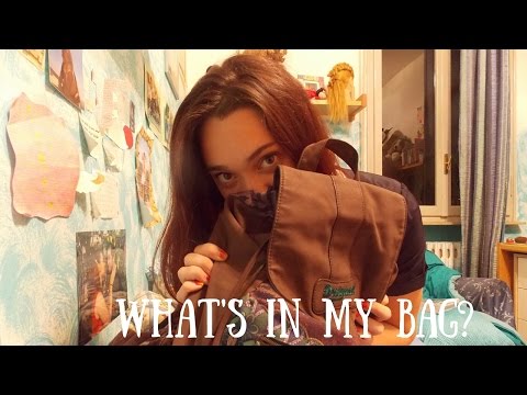ASMR ita: What's in My Bag? 💟
