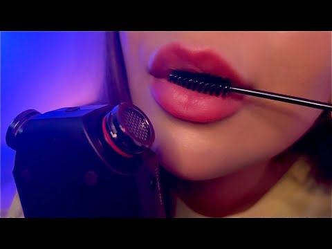 ASMR Tascam | Mouth Sounds & Spoolie Nibbling 😴💤