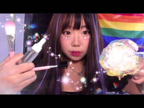 Witch does your skincare ASMR (real camera touching, personal attention)