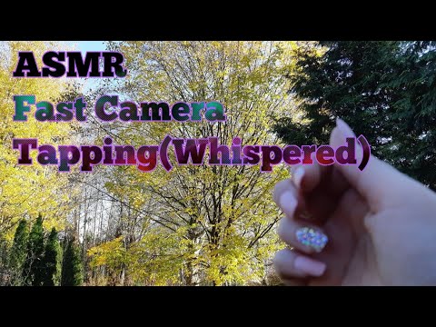 ASMR Fast Camera Tapping(Whispered)