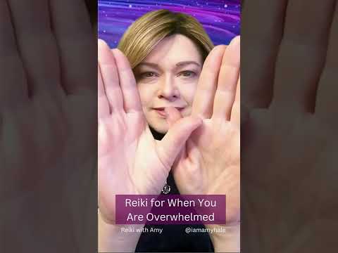 Reiki For Overwhelm | Mini Session To Help You Relax | Reiki Master Teacher | #shorts