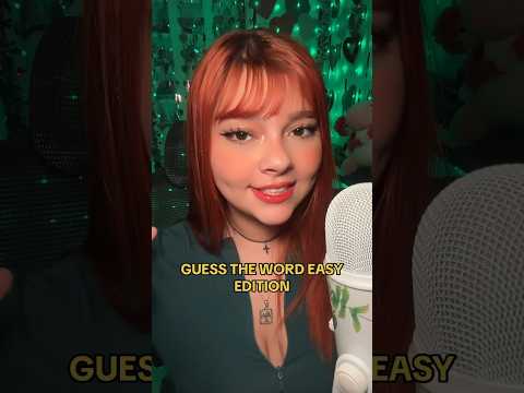 GUESS THE WORD (easy) #asmr