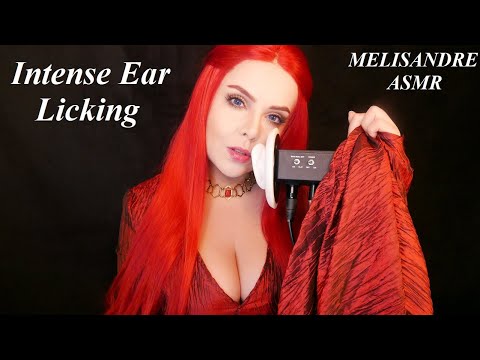 ASMR Intense Ear Eating, Licking, Ear Nibbling. Melisandre Cosplay! (GoT)