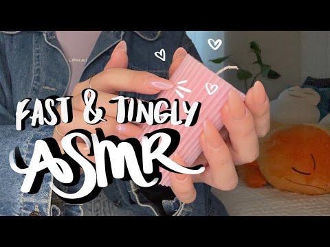 asmr: super fast and tingly triggers!!