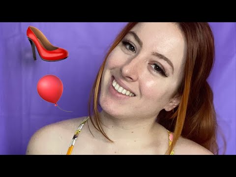 Hot ASMR 🎈 Popping Balloon With High Heels
