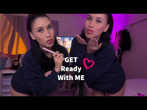 Get Ready With me to Film Hyper Realistic Girlfriend Videos ASMR (Daily Makeup Routine)