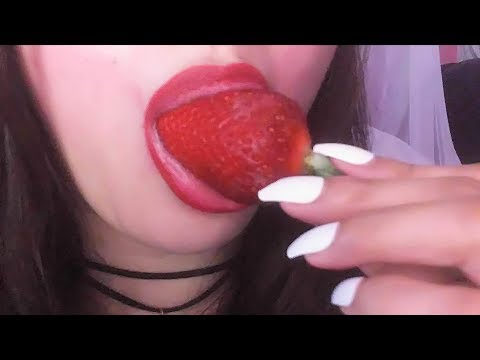 ASMR Strawberry Kiss