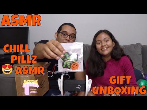 ASMR Chill Pillz Gift Unboxing | 3Dio Mic