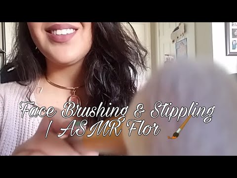 ASMR | Face Brushing & Stipple