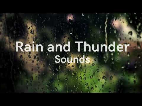 ASMR | Captured Some Rain and Thunder Sounds for Relaxing🌧️💧