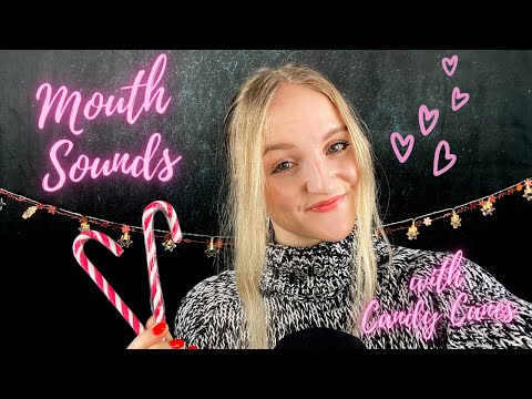 [ASMR] PURE MOUTH SOUNDS (+ Candy Canes) / ADVENTINGLE #17 (deutsch/german)