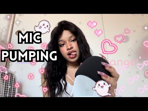 Mic Triggers💕 Mic Pumping, Swirling, Scratching, Rubbing w/ foam cover, fluffy, fast and aggressive