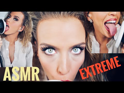 ASMR Gina Carla 👄 Extreme Ear Attention! 👅 60fps 4k Ultra Clear!