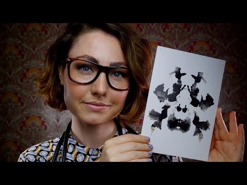 ASMR - 1960's Inkblot Test with Dr. Hastings