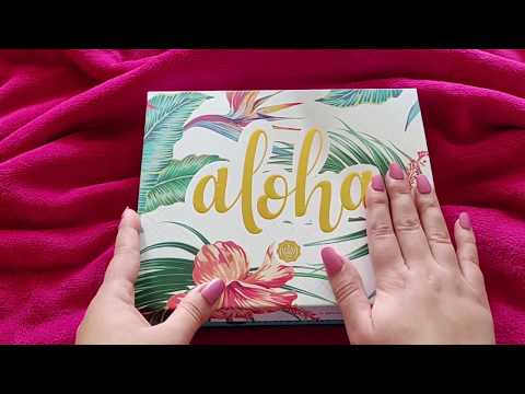 ASMR Relaxing Show & Tell, Tapping, Scratching Glossybox UK July