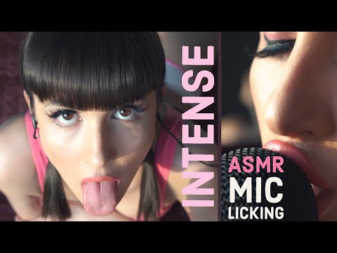 ASMR INTENSE MIC LICKING: Tongue & Mouth Sounds Part 1