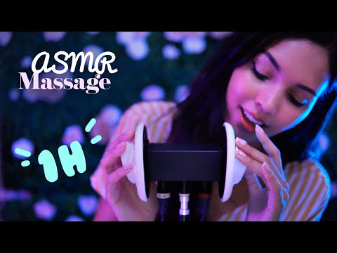 ASMR 1 HEURE | Massage (3Dio Hand Sounds)