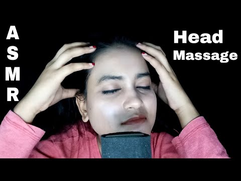 ASMR Head Massage For Headache