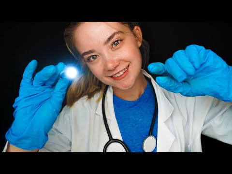 ASMR FULL BODY Doctor Roleplay! Examination For Workout!