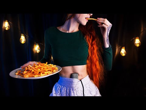 HUNGRY STOMACH GETS FOOD | Stomach sounds ASMR. Growling, noises. PART 1