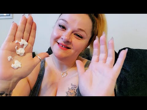ASMR | INTENSELY Soothing Hand Lotion Sounds | Long Nails and Repetitive Hand Movements