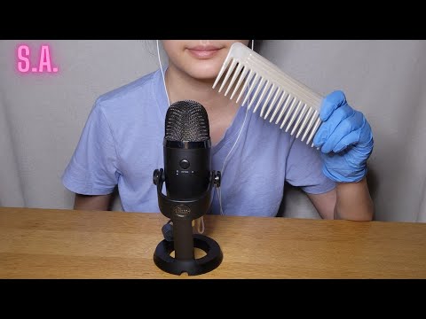 Asmr | Playing with Comb (NO TALKING)