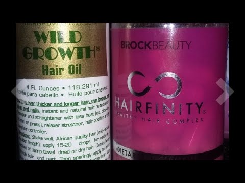 WILD GROWTH HAIR OIL VS HAIRFINITY PILLS