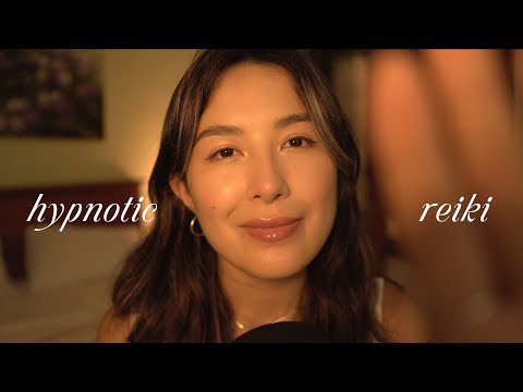 ASMR for Sleep| Hypnotic Reiki | Counting you down to sleep w/hand movements