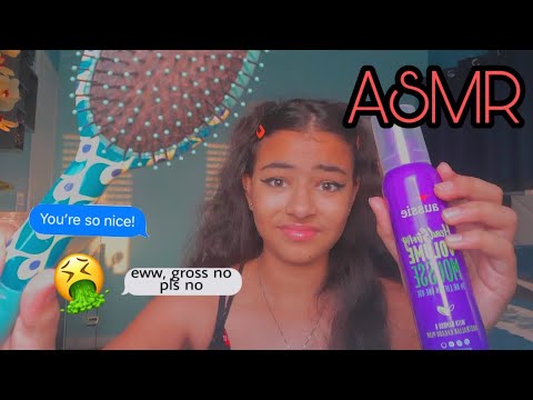Toxic Friend Does Your Hair RP ASMR