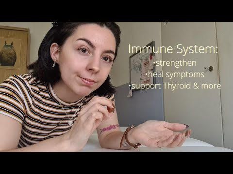 ASMR Reiki for your Immune System ｜Soft spoken, Energy work, crystal healing