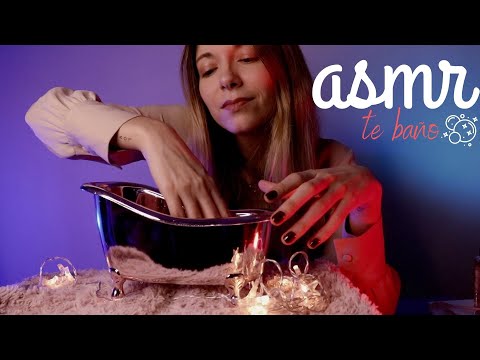 ASMR te preparo un BAÑO | Love ASMR en español * асмр