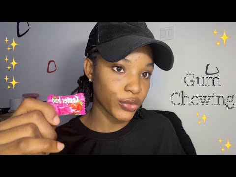 ASMR WHISPERING: How my Day went ~ GUM CHEWING| Triggers