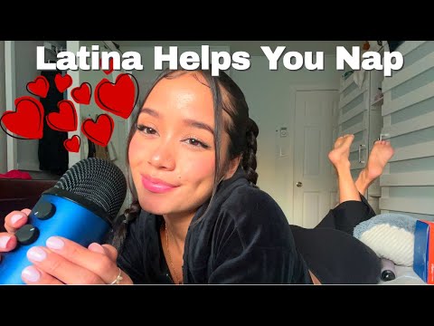 Latina Helps You Sleep & Nap + Reassurance  (Super Tingly)