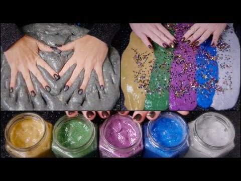 The ULTIMATE #Slime Video Pt2 | Mixing GALAXY to UNIVERSE | ASMR Glitter, Stars & Sand