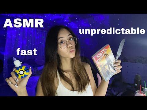 ASMR | Very Unpredictable Fast and Aggressive Assortment (with rambles)