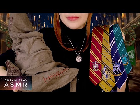 3 ★ASMR★ Welches Hogwarts Haus bist du? / bin ich? ❤️ 💛 💙 💚 Magische Zeremonie | Dream Play ASMR