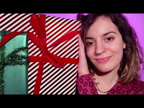 ASMR Tienda de Navidad 💝 Te ayudo a comprar regalitos ✨
