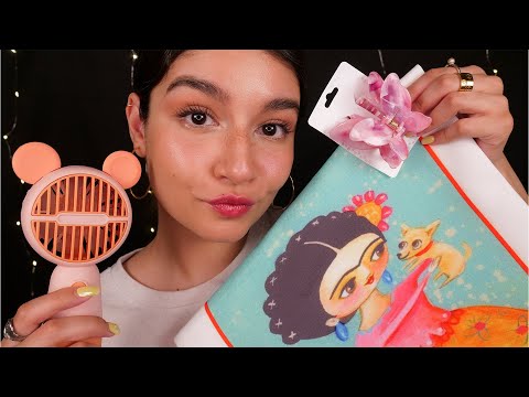 ASMR Accessories/Makeup SHOW & TELL (Comfy Whispers, Tapping, Triggers)