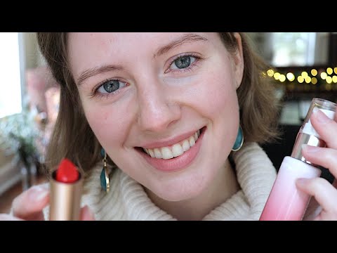 ASMR Holiday Makeup ❄️ Doing Your Makeup, Personal Attention, with Realistic Layered Sounds