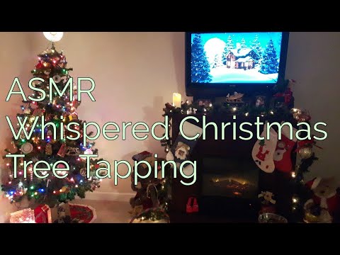 ASMR Whispered Christmas Tree Tapping
