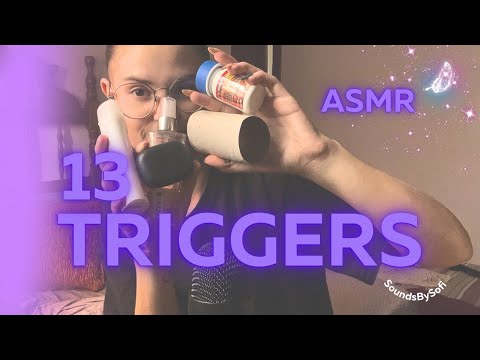 13 Triggers - ASMR Tapping  🎙️